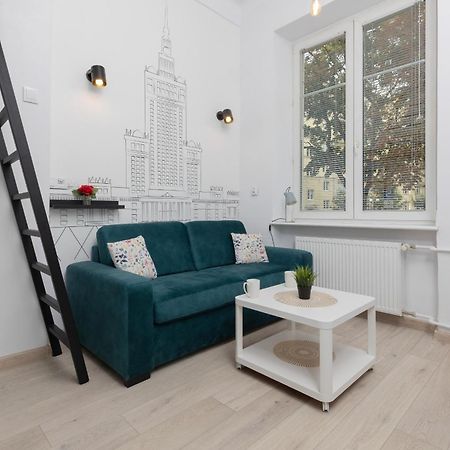 Aleja Wyzwolenia Studio with Mezzanine Warsaw Downtown by Noclegi Renters Luaran gambar